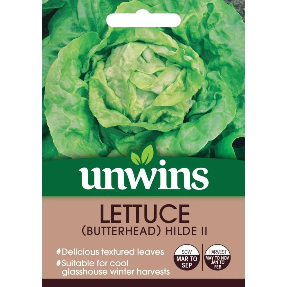 Unwins Lettuce (Butterhead) Hilde Ii