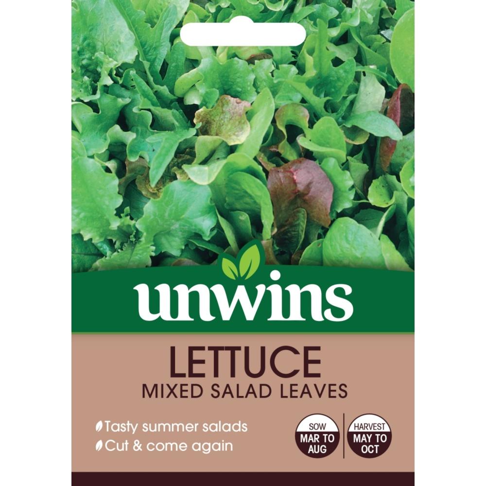Unwins Lettuce (Leaves) Mixed Salad Leaves