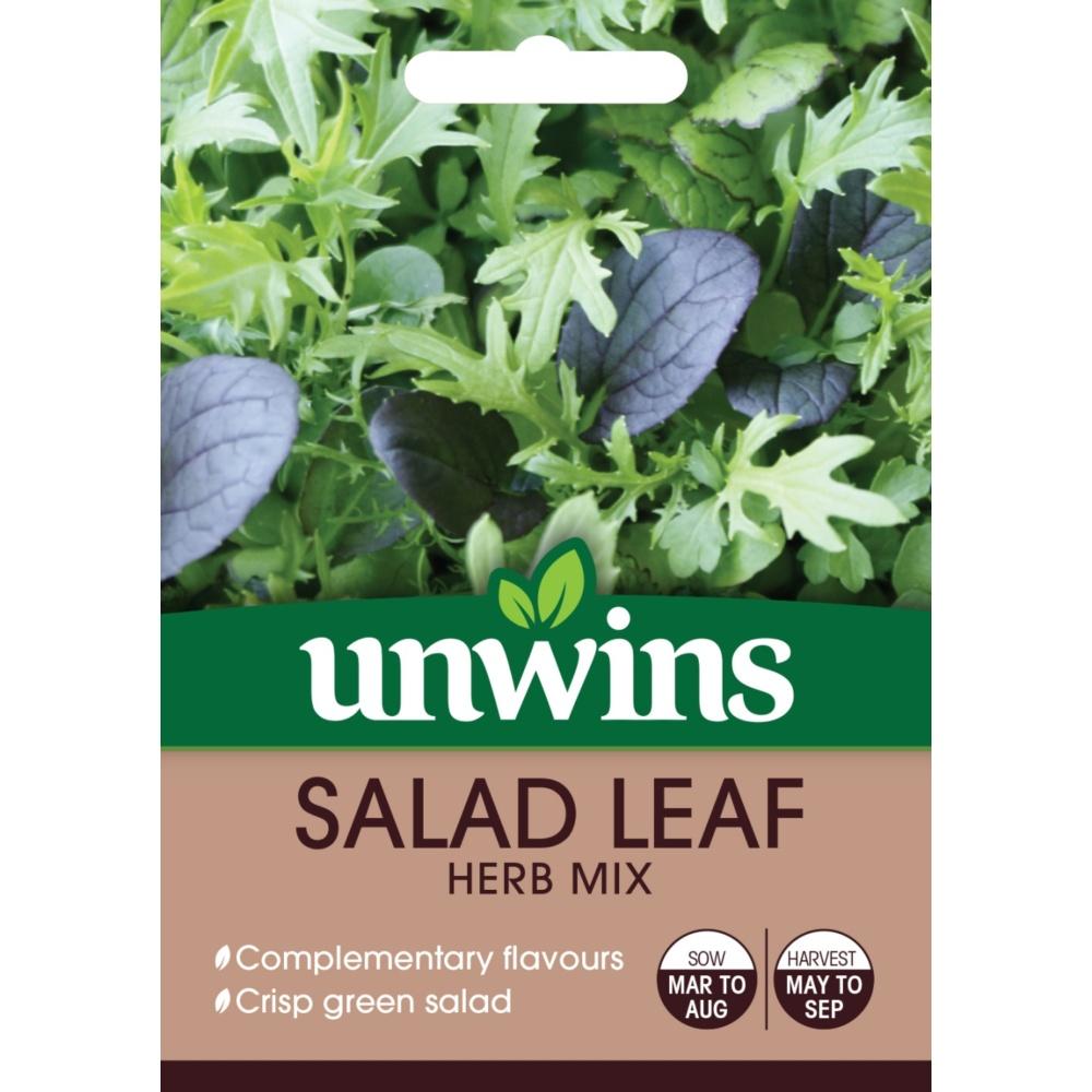 Unwins Salad Leaf Herb Mix