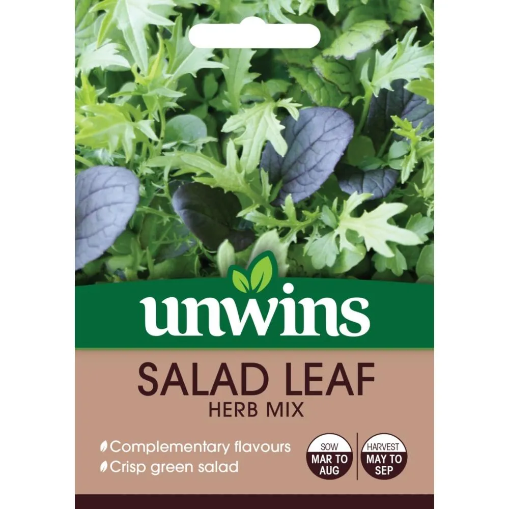 Unwins Salad Leaf Herb Mix