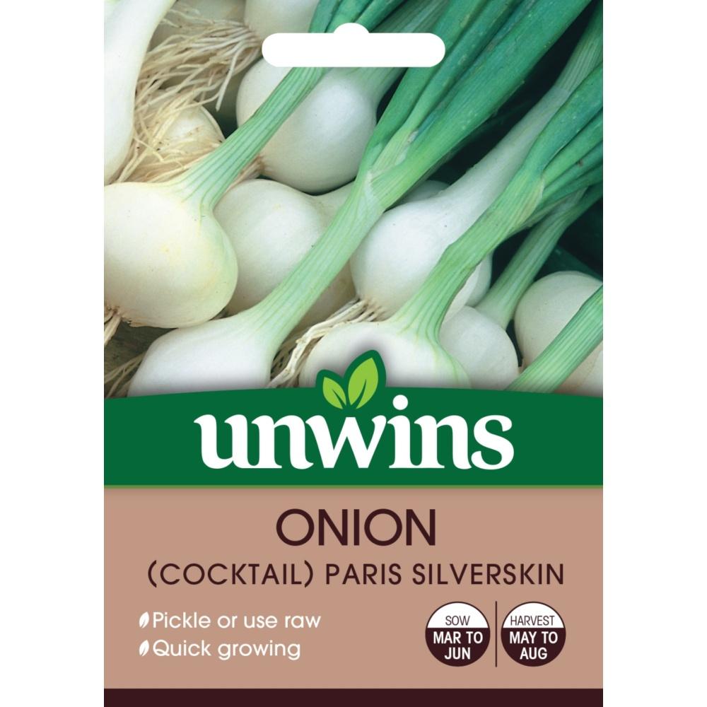 Unwins Onion Cocktail Paris Silverskin