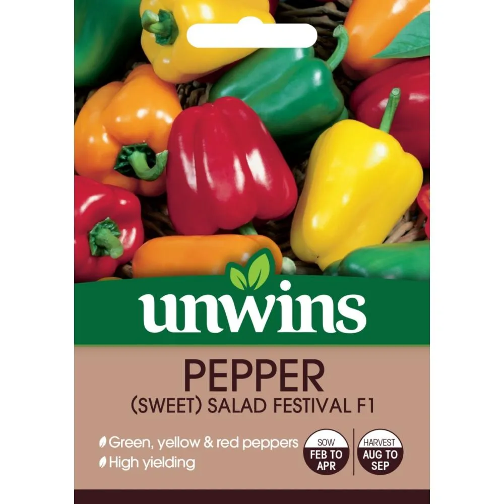 Unwins Pepper (Sweet) Salad Festival F1
