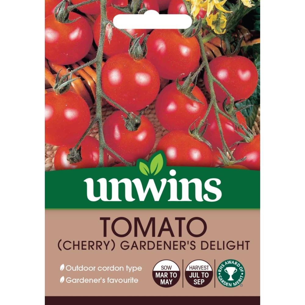 Unwins Tomato (Cherry) Gardener'S Delight