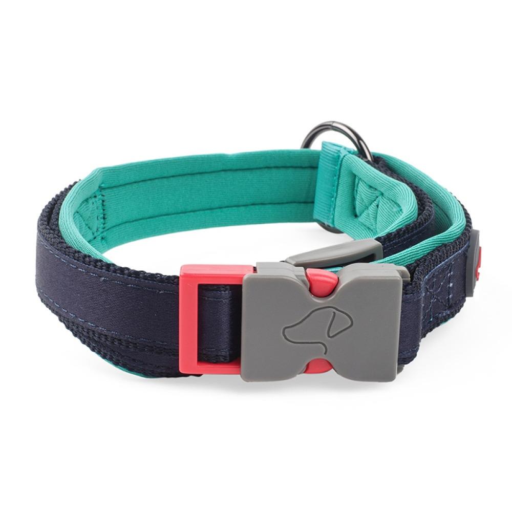 Zoon - Navy Xl Uber-Activ Padded Dog Collar (46cm-66cm)