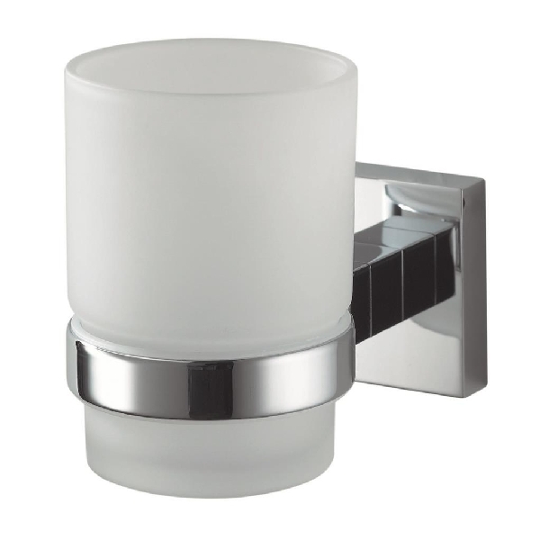 Mezzo Tumbler & Holder Chrome