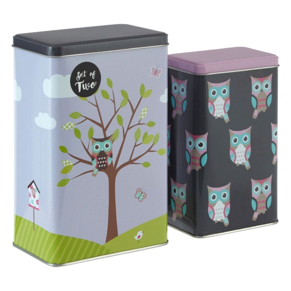 S/2 Rect Storage Canisters Hap