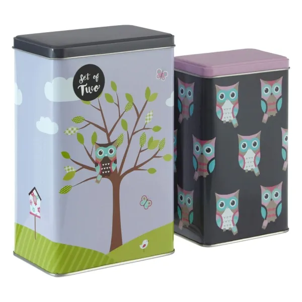 S/2 Rect Storage Canisters Hap