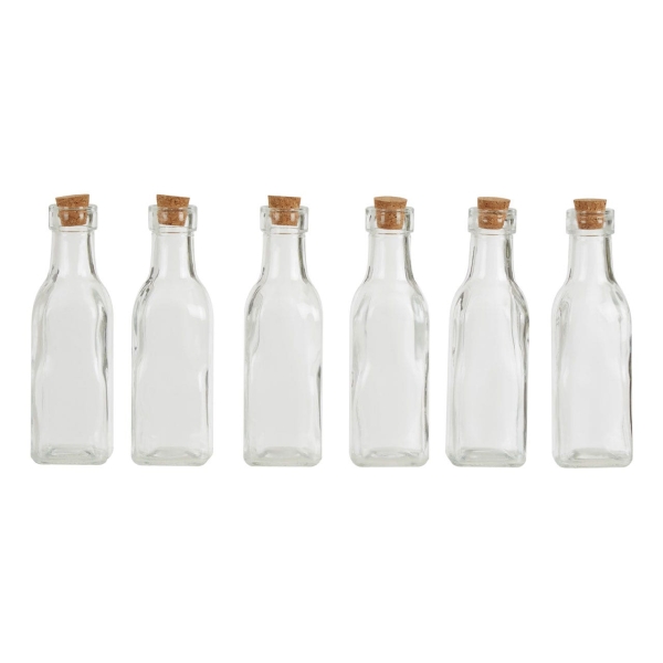 Tromso S/6 170ml Square Clear Glass