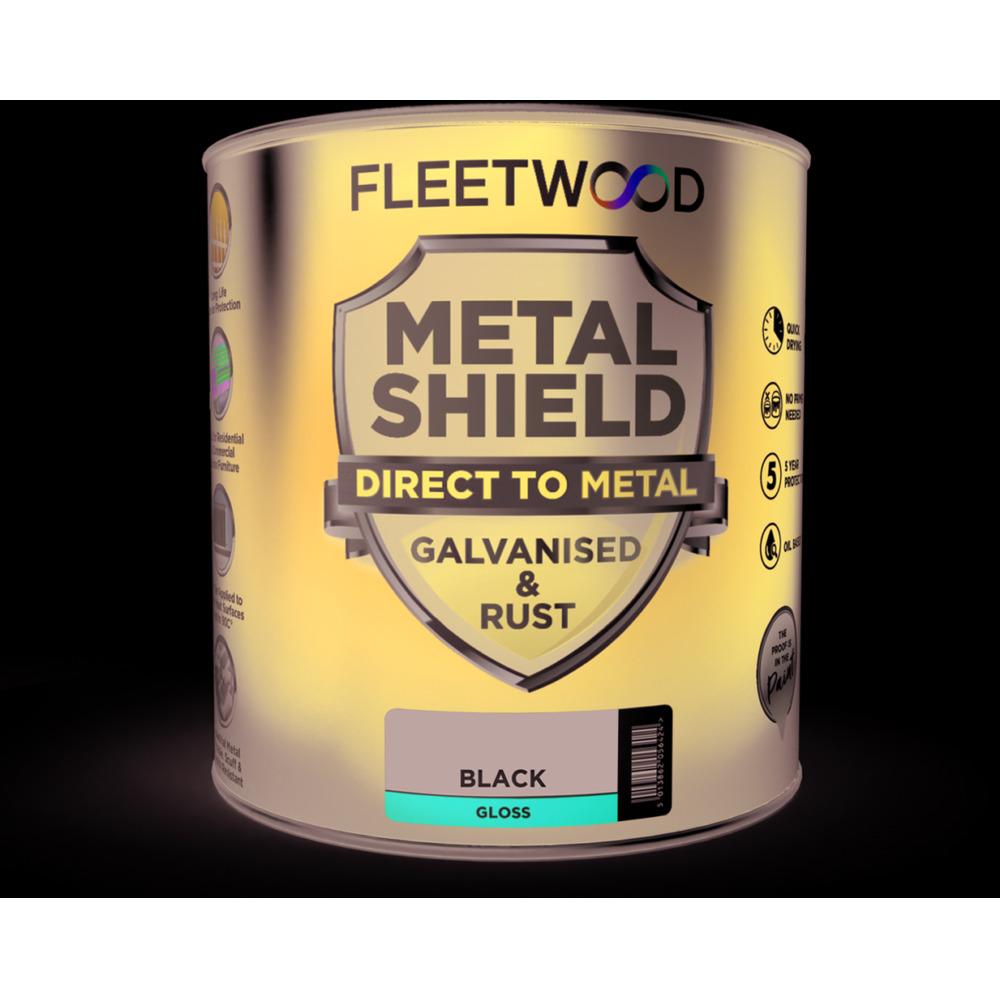 Fleetwood 1L Metal Shield Gloss Black