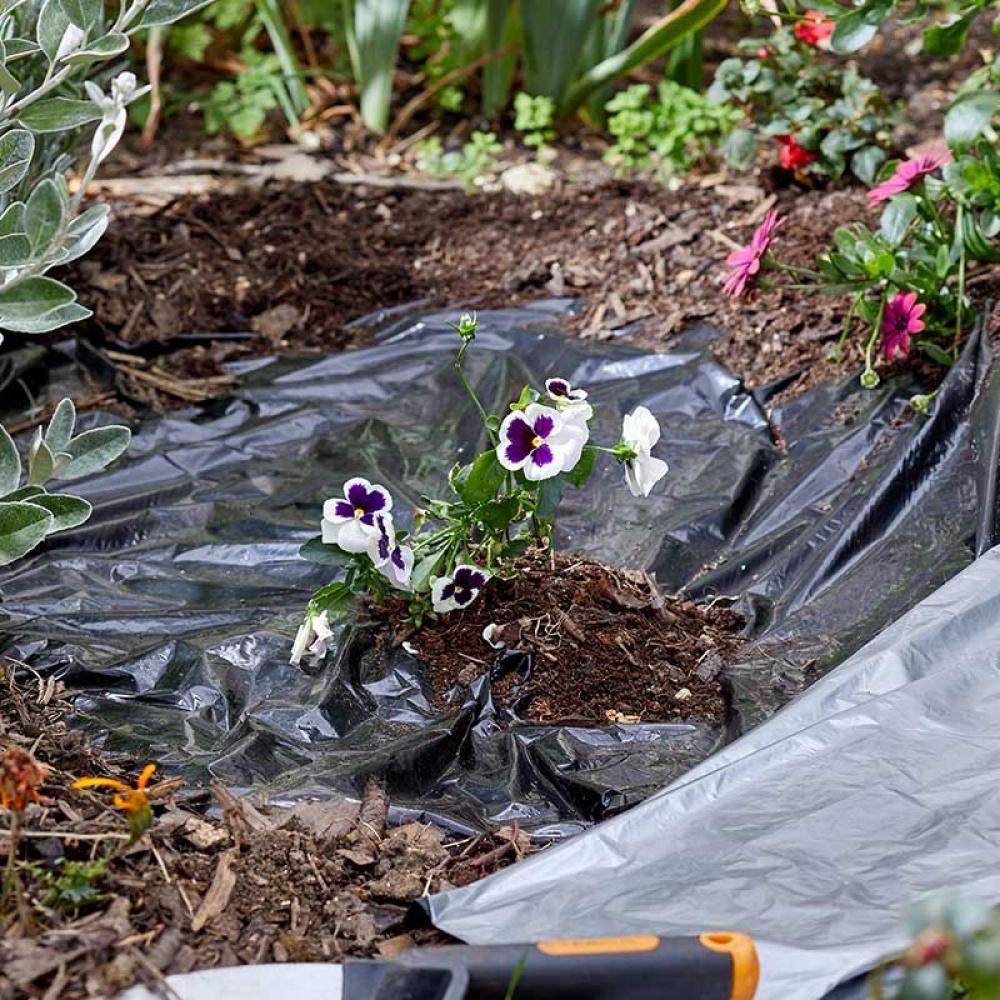 Smart Garden - G30 Pro Mulch Sheet, Silver/Black, 1M X 10M