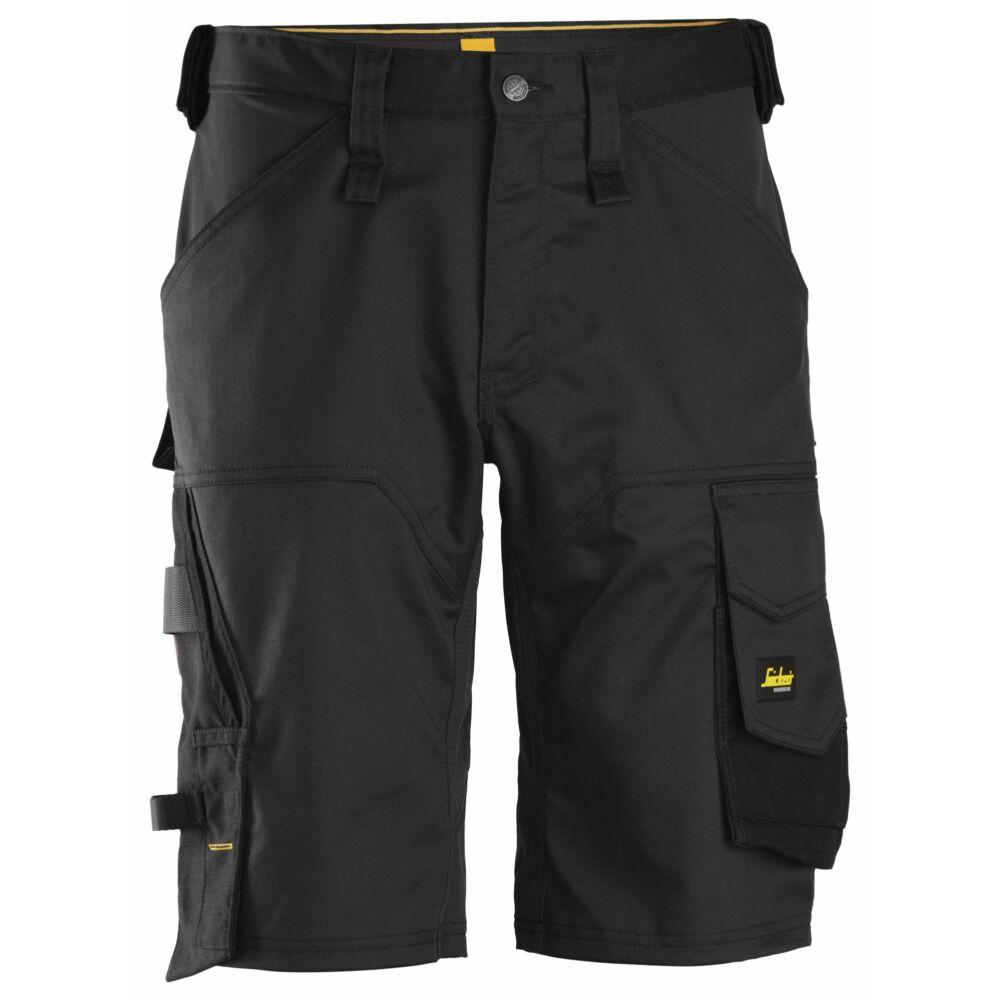 Snickers - Allroundwork, Stretch Loose Fit Work Shorts - BlackBlack