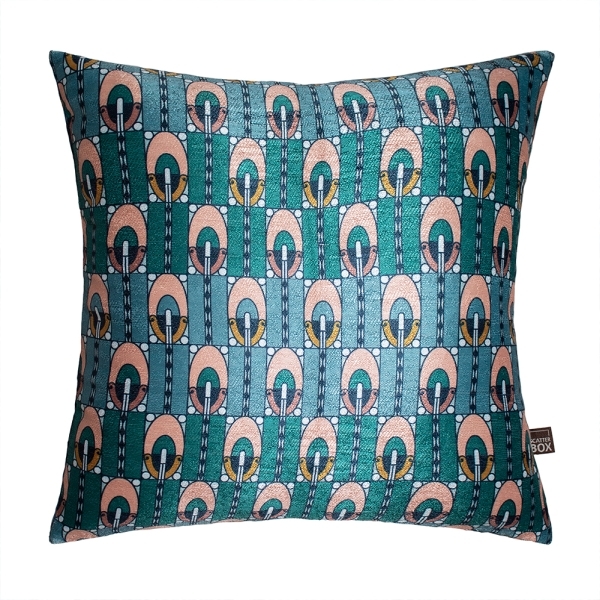 Scatterbox Santo 45X45cm Blue/Green Cushion