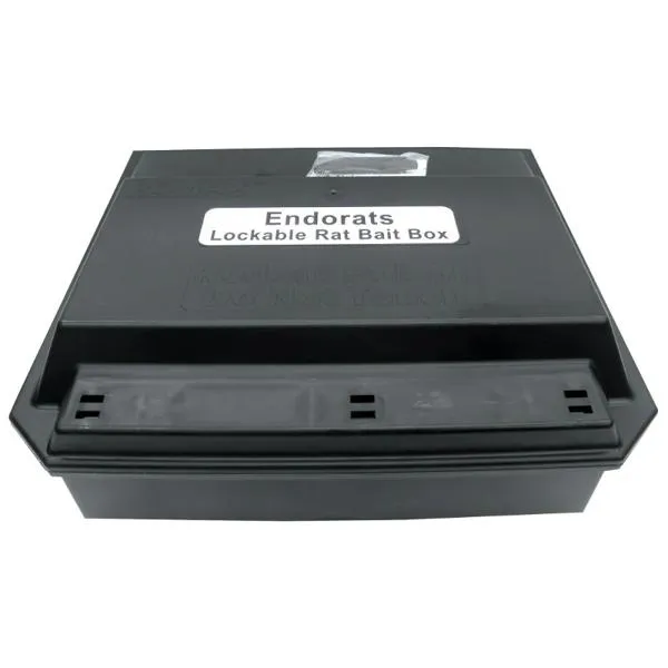 Endorat Lockable Rat Bait Box