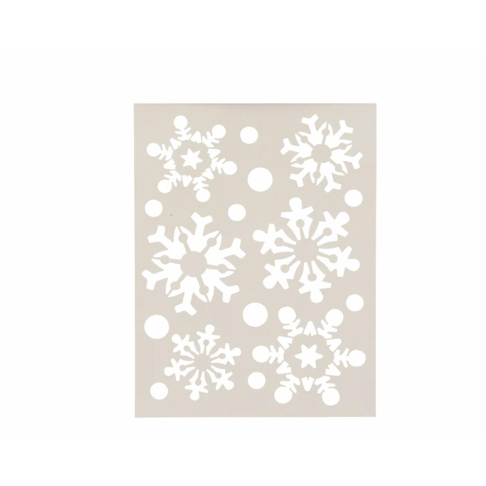 Snowflake Stencil - 21cm X 30cm