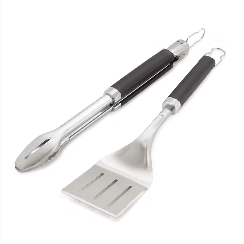 Weber Precision Tongs & Spatula Set