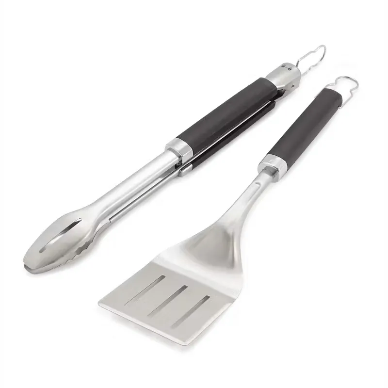 Weber Precision Tongs & Spatula Set