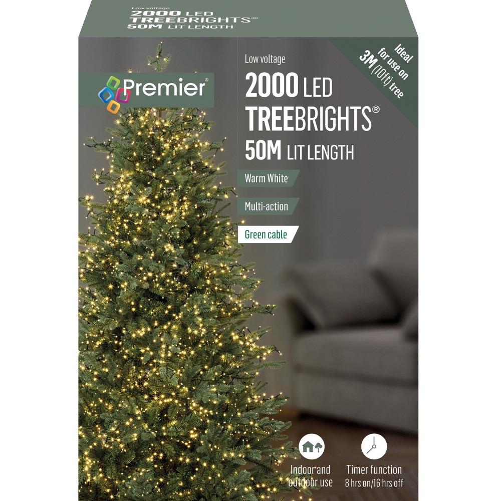 Lv162181 2000 Led M/A Treebrights-Timer-W/Wh