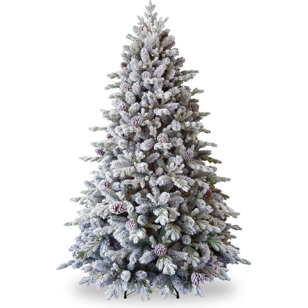 Snowy Dorchester Pine Feel Real Tree - 7.5Ft