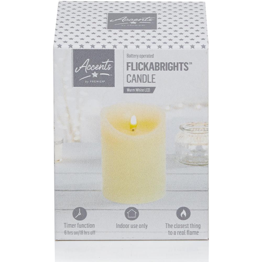Flickabright Candle Cream - 13cm X 9cm