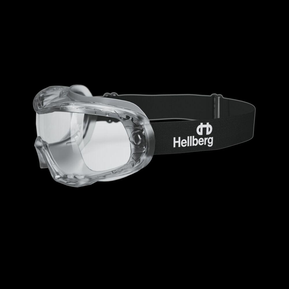 Hellberg - Neon Clear Anti-Fog Anti-Scratch Safty Goggles