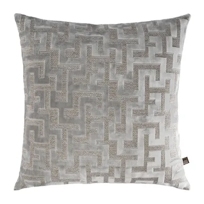 Scatterbox Maze Cushion 43 X 43cm Silver