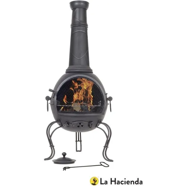 La Hacienda Murcia X.Large Cast Iron Chiminea (Formerly Sierra)