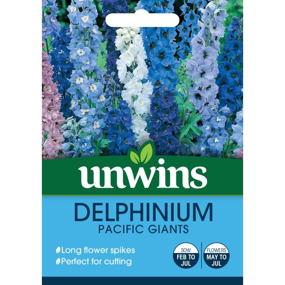 Unwins Delphinium Pacific Giants