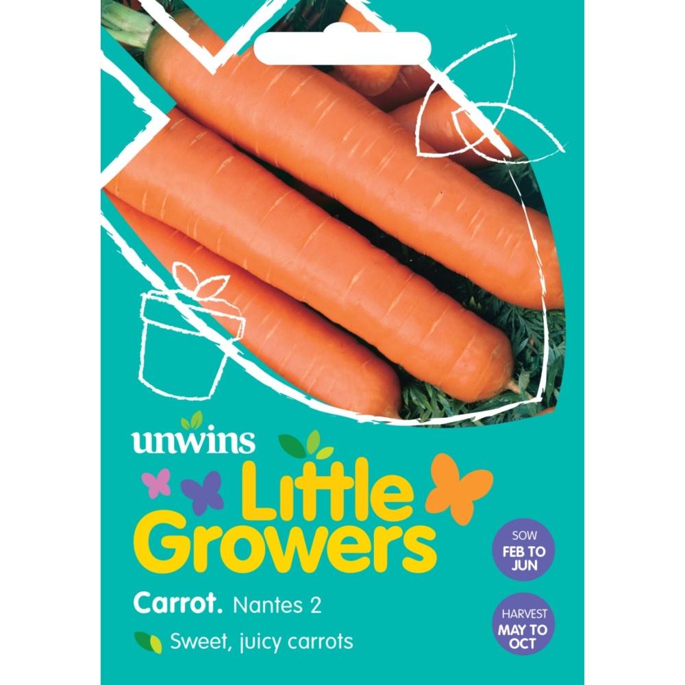Unwins Little Growers Carrot Nantes 2