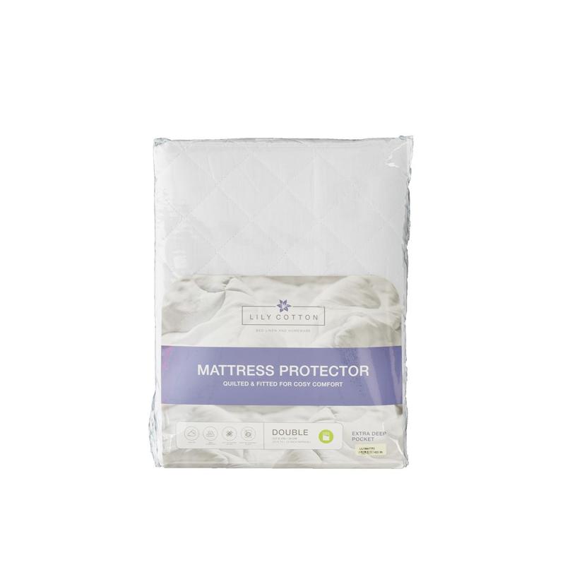 Lily D/B Quilted Mattress Protector
