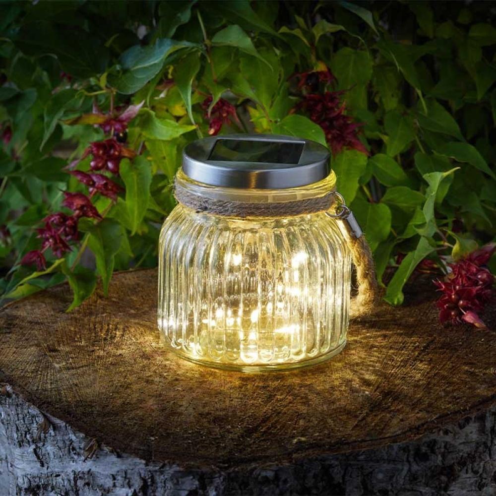 Smart Solar - Firefly Glass Jar