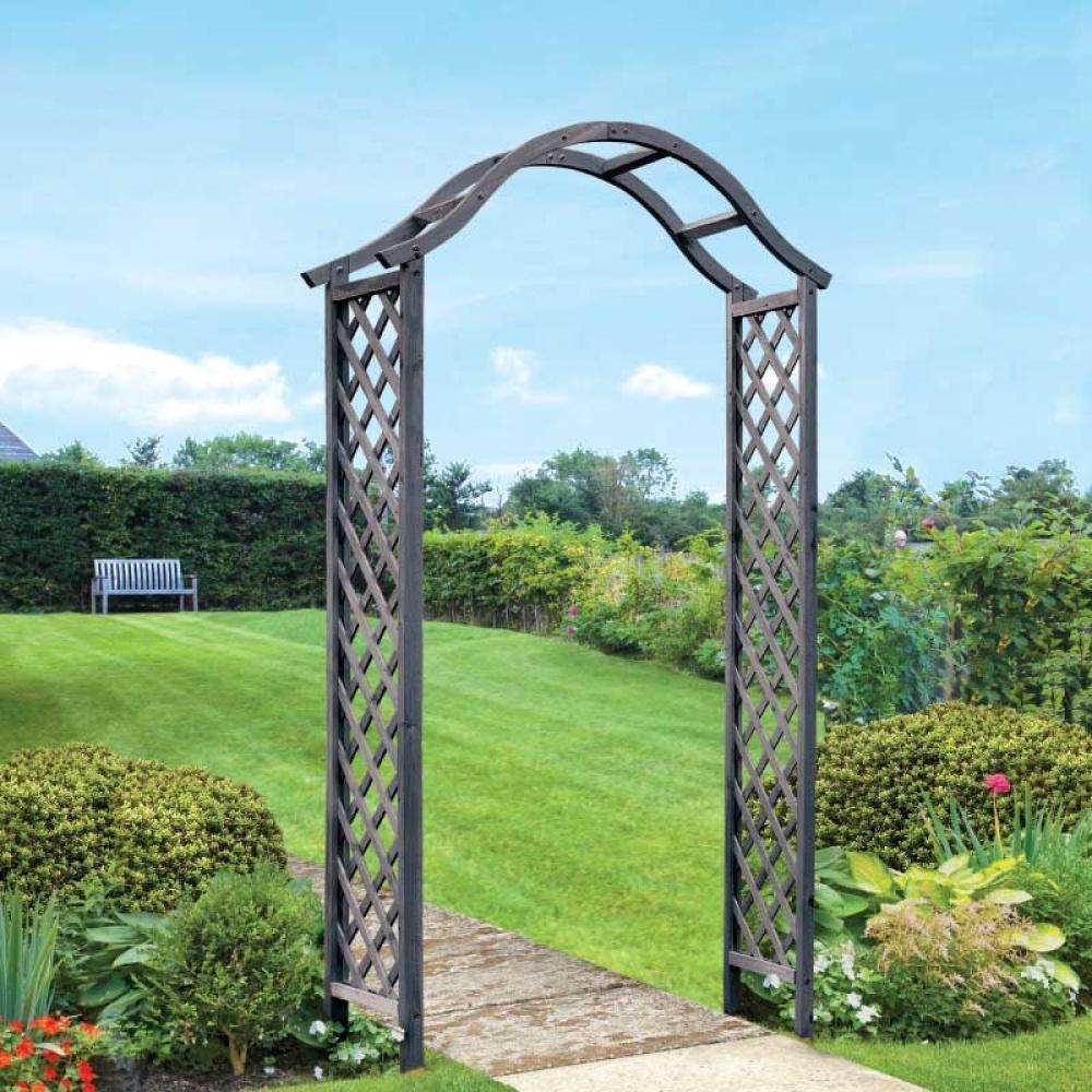 Smart Garden - Woodland Garden Arch - Slate, Fsc 1