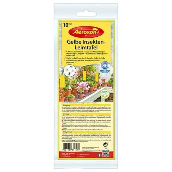 Aeroxon Yellow Sticky Panels For Greenhouses 10 Peckish