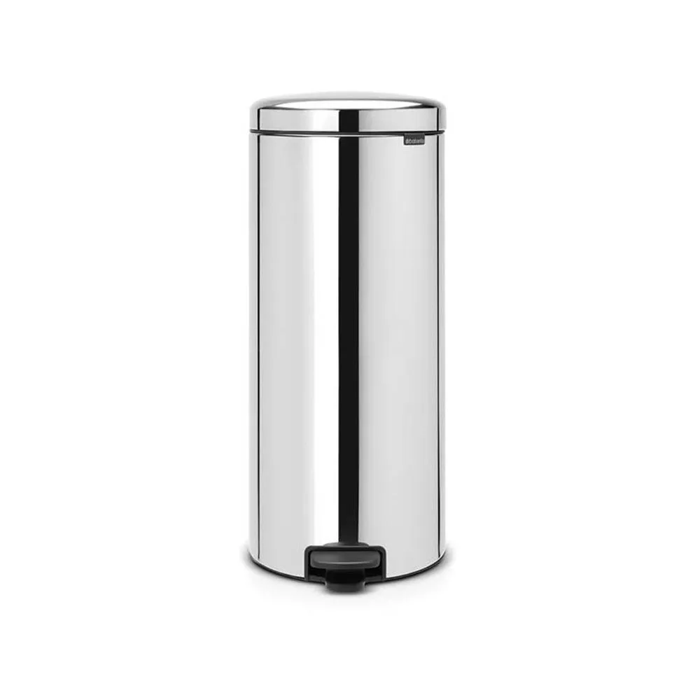 Brabantia Pedal Bin - Brilliant Steel - 30L