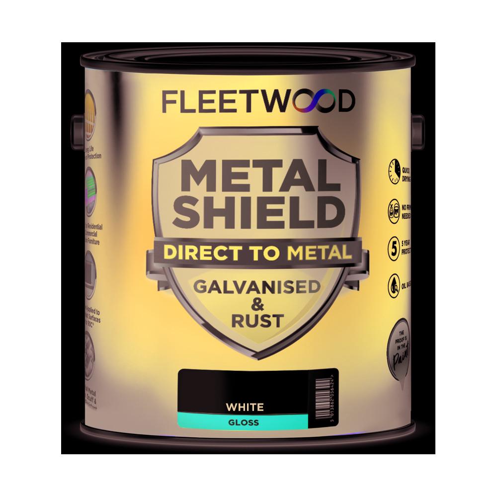 Fleetwood 1L Metal Shield Gloss White