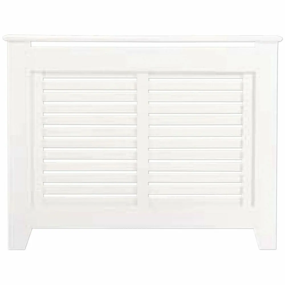 Tema Rhode Island White Radiator Cover Small