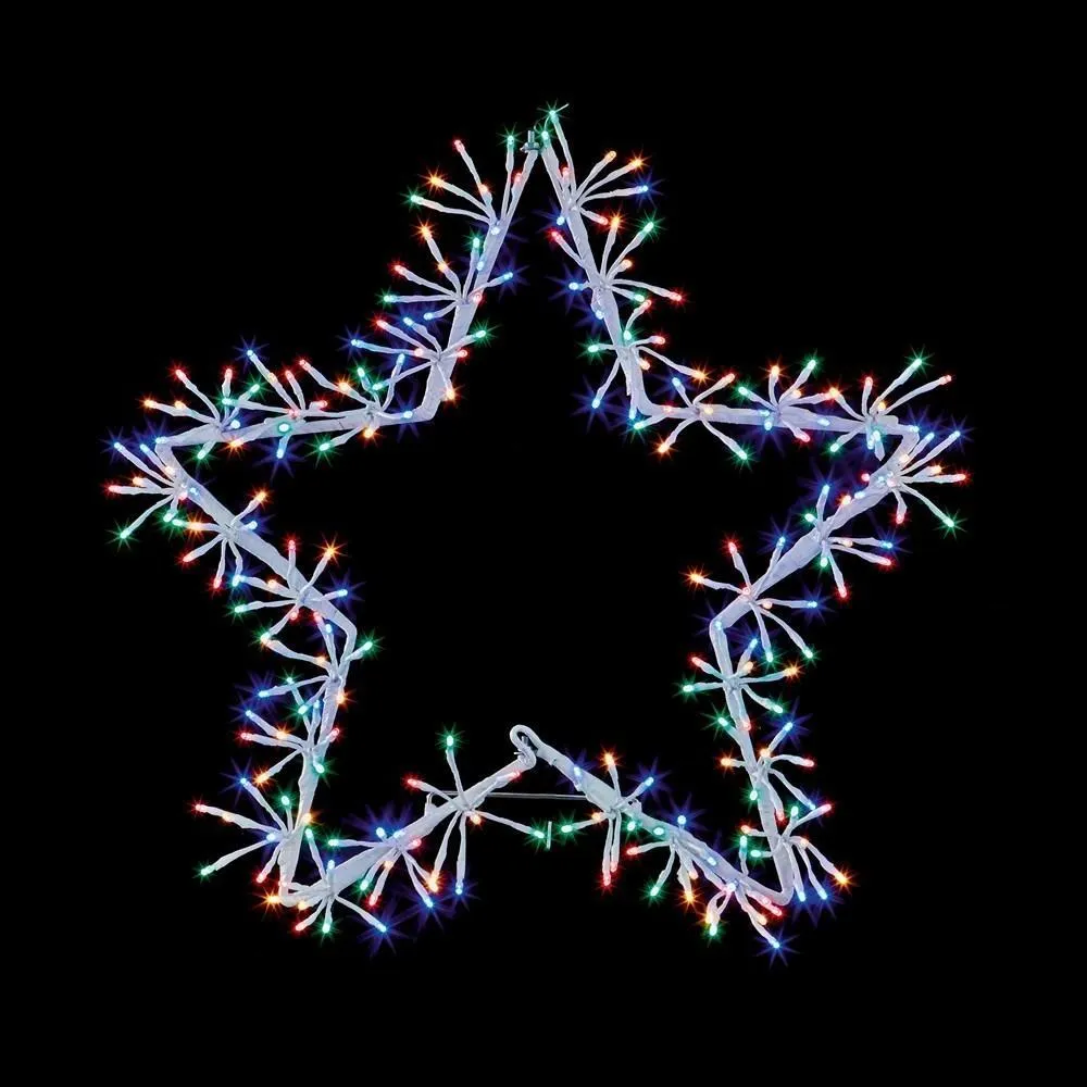 Premier - Led White Star Cluster - 60cm