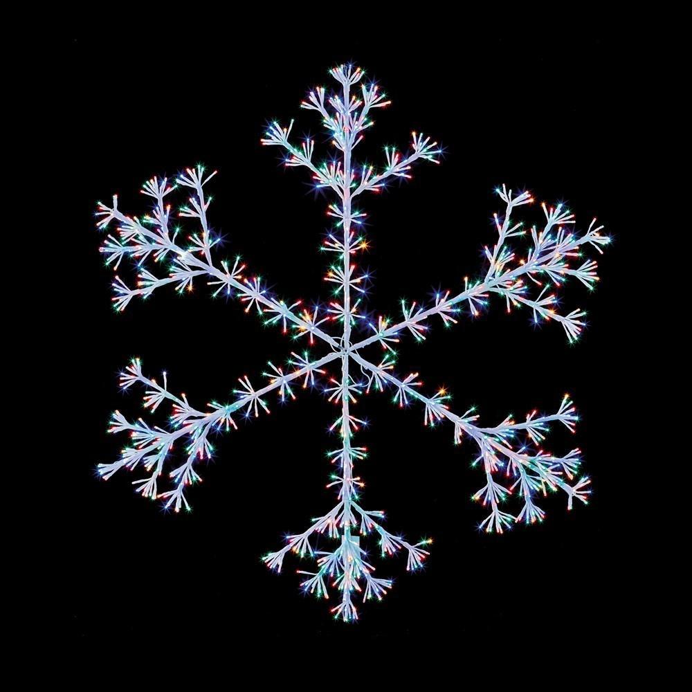 Premier - Led White Starburst Snowflake - 1.5M