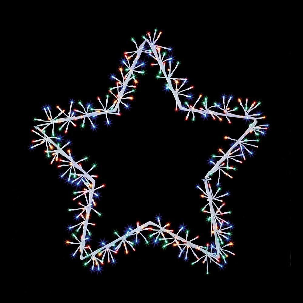 Premier - Led White Star Cluster - 90cm