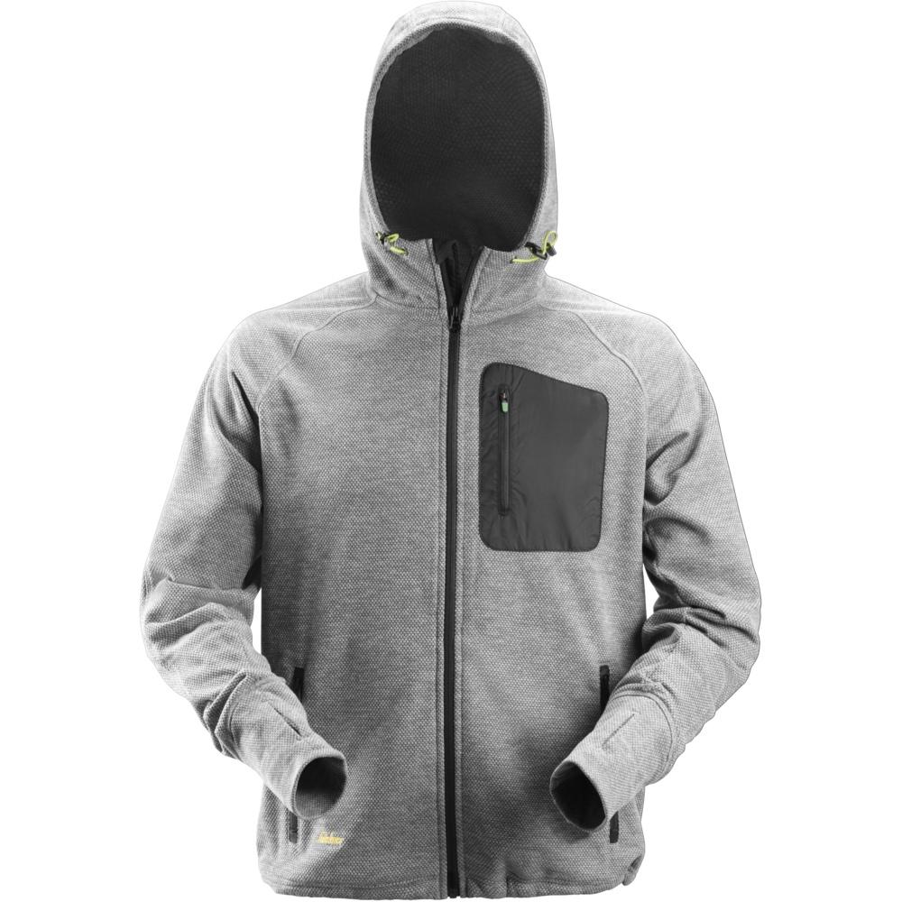 Snickers - Flexiwork, Fleece Hoodie - GreyBlack