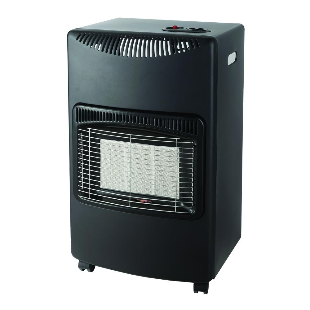 De Ville Mobile Gas Heater-Black