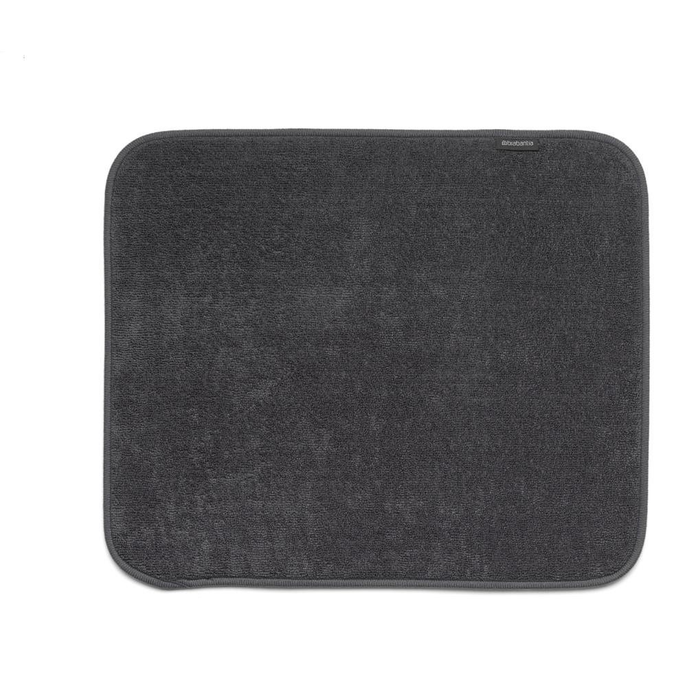 Brabantia Microfibre Dish Drying Mat 47X40 cm Dark Grey - Brabantia