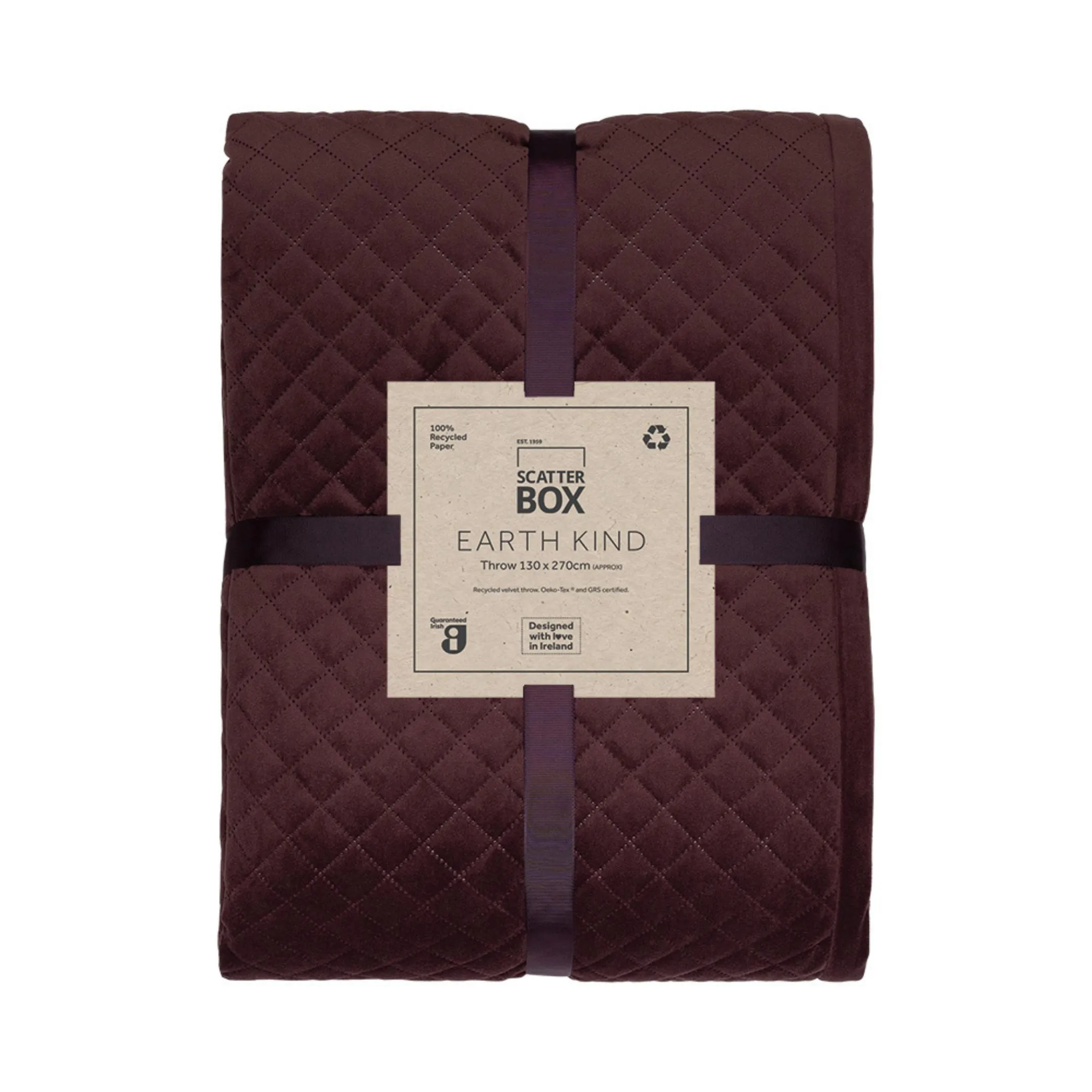 Scatterbox Erin 130 X 270cm Aubergine
