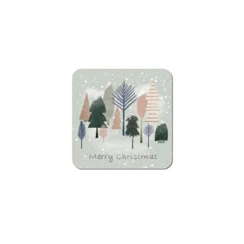 Denby Christmas Tree Coasters Set Of 6
