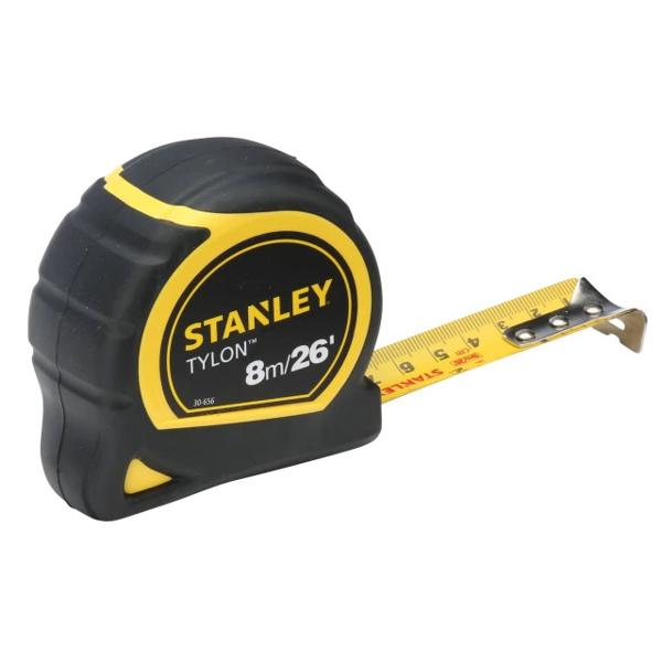 Stanley Tylon Pocket Tape 8M/26Ft (Width 25mm) Carded