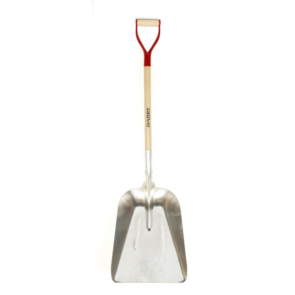 True Temper Darby Open Socket Aluminium Grain Shovel Steel D Grip