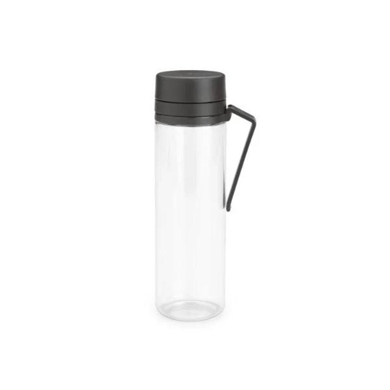 Make & Take Water Bottle With Strainer 05L Dark Grey