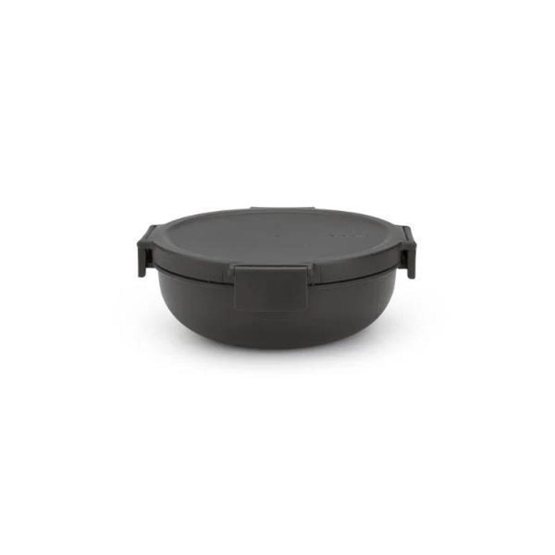 Make & Take Salad Bowl 13L Plastic Dark Grey