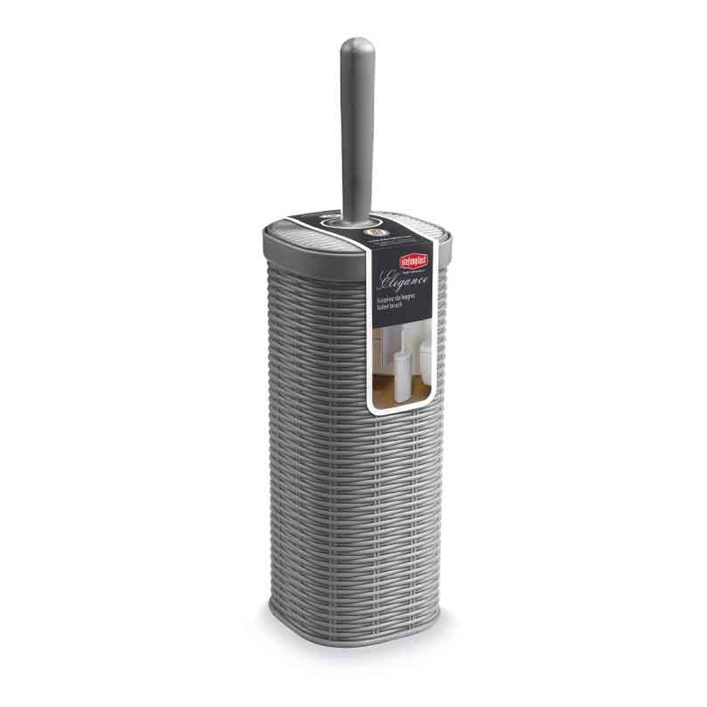 Elegance Toilet Brush Set - Light Grey
