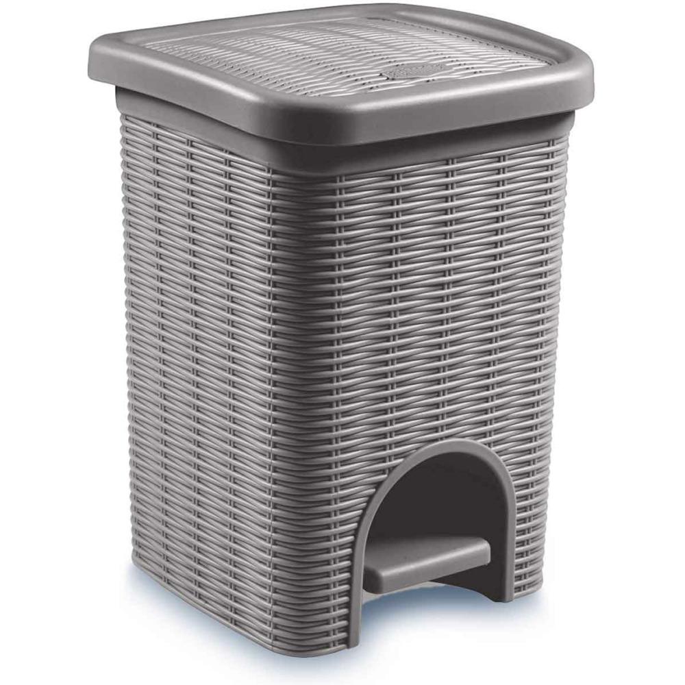 Elegance Small Dustbin - 6L - Light Grey