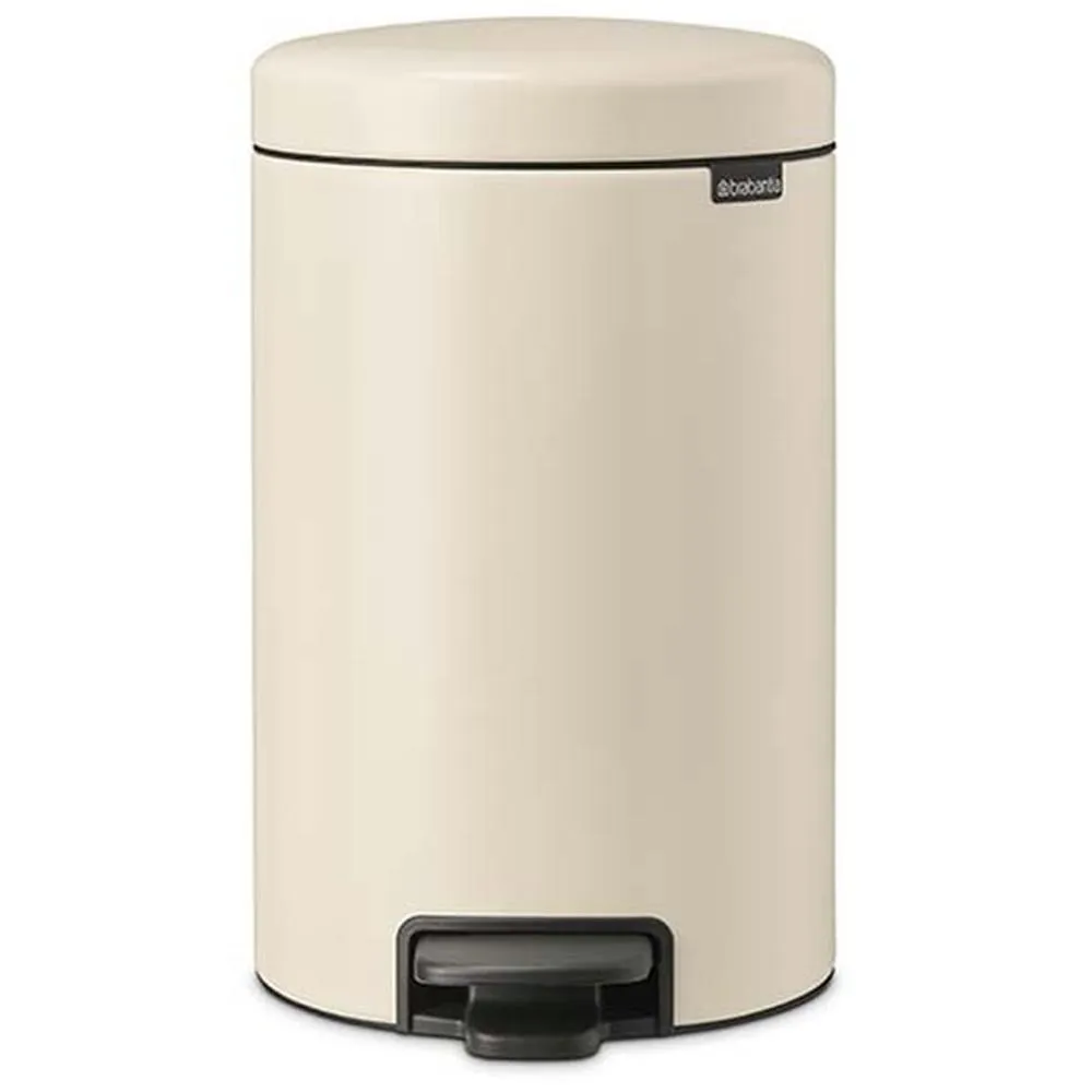 Brabantia New Icon Pedal Bin 12L Plastic Bucket